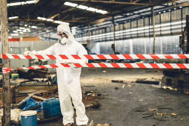 Professional Drug Lab Cleanup technician working in Clifton, AZ
